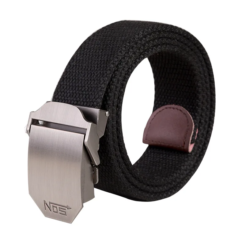 

Canvas 2018 Hot Tactical Casual Belts Men's Fashion Wild Korean Thicken Long Cloth Belts Male Knitted Waistband Ceintures Homme