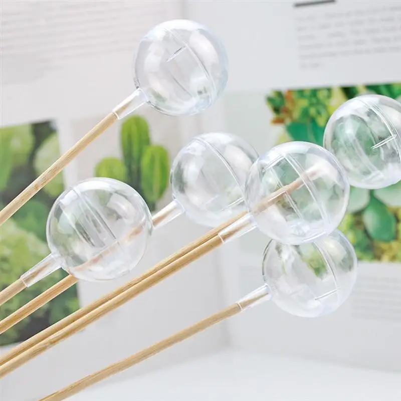 100Pcs Chocolate Holder Case Flower Candy Ball Bouquet Packaging Balls DIY Fixed Base Accessories |