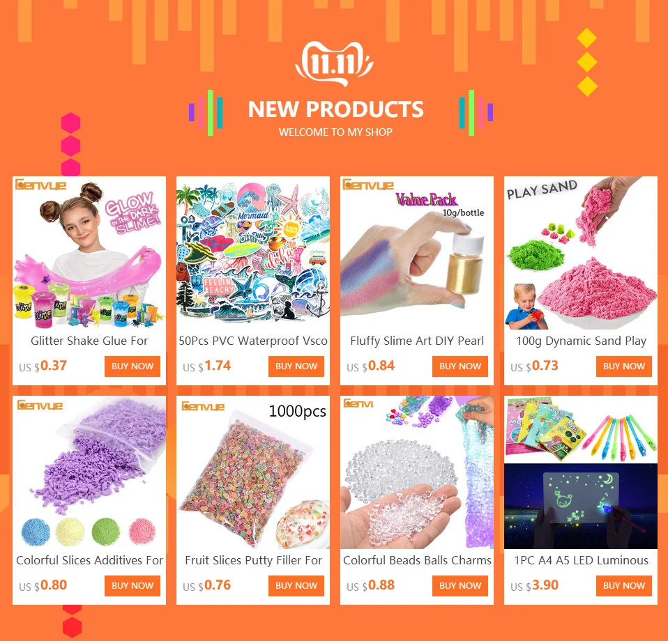 Пушистый слизи блеск шпатлевка мягкая глина светильник Playdough Lizun поставки слаймов талисманы Пластилин Жевательная Полимерная глина антистресс