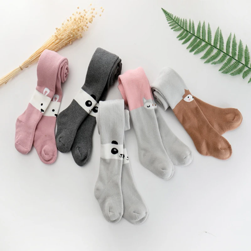 

EuerDoDo Winter Baby Girls Tights Cotton Cat Stockings Tights Warm Thicken Baby Pantyhose Casual Kid's Pantyhose Leggings