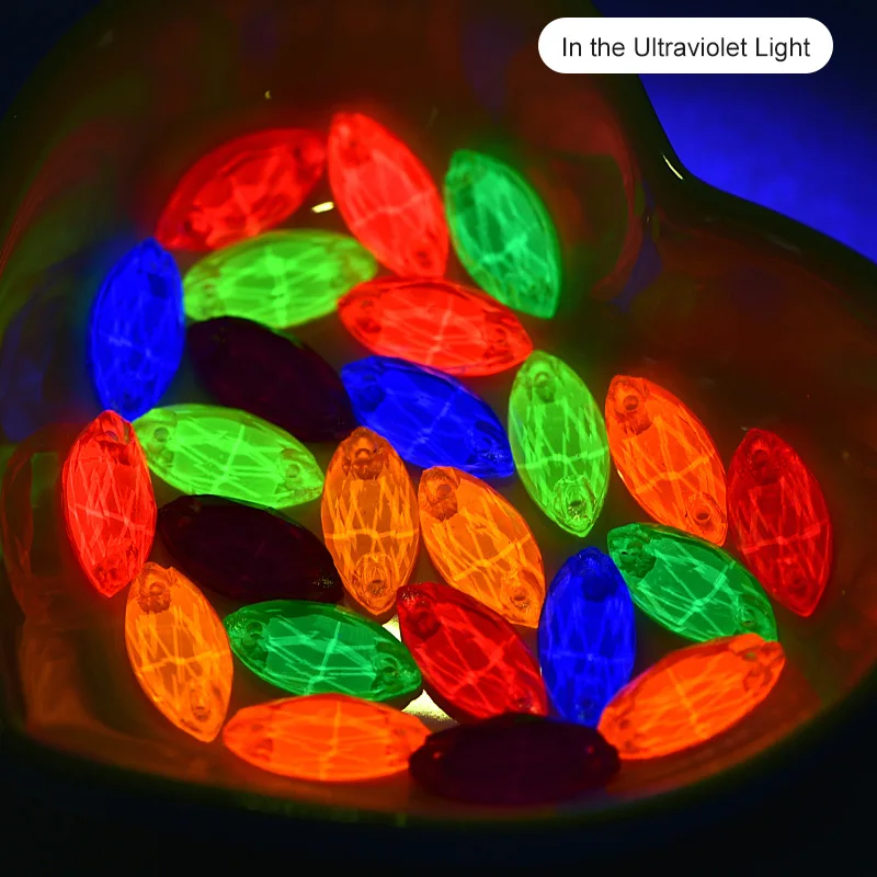 Неоновое стекло для пришивания с лошадью из стразов 5 размеров хрустальные