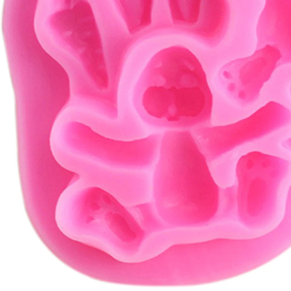 Новый 2020 3D Пасхальный кролик мыло силиконовые формы подсвечник в форме кролика