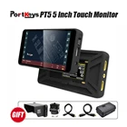 Монитор Portkeys PT5, 5-дюймовый сенсорный экран UHD 4K, 1920*1080, поддержка 3D LUT, HDMI на камере, DSLR, полевой монитор, новая версия P6