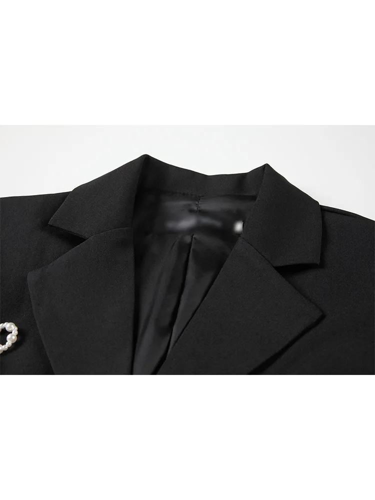 Женский шикарный кружевной блейзер в стиле пэчворк с бантом офисный женский