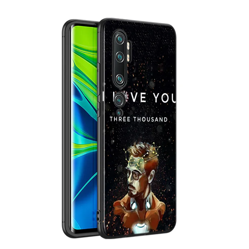Мягкий силиконовый чехол &quotЖелезный человек&quot I Love You 3000 для Xiaomi Mi 11 11i 10i 10T Note 10 9 9T
