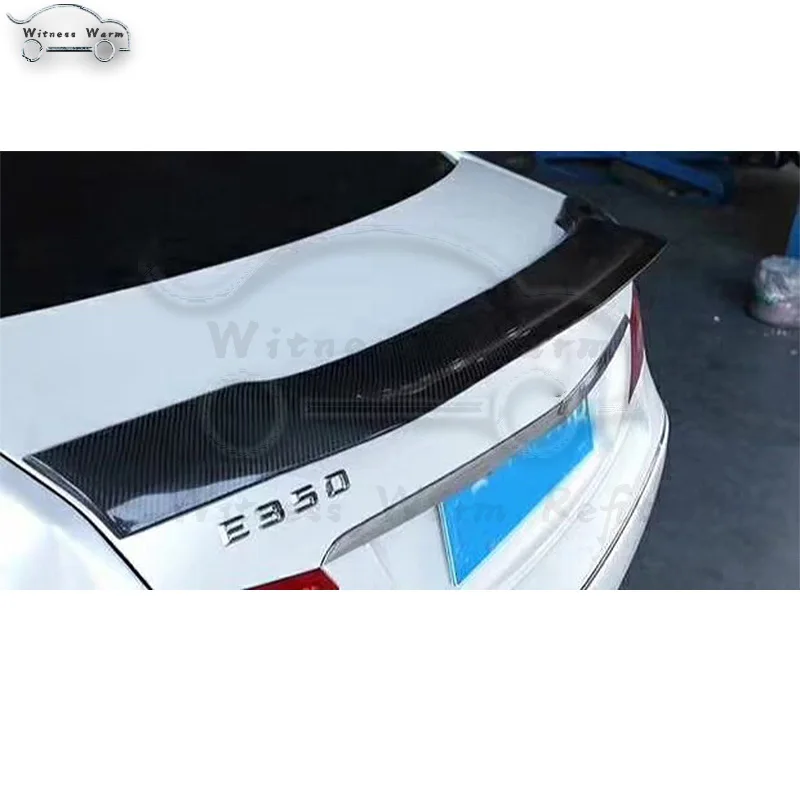 W207 C207 спойлер для задних крыльев багажника из углеродного волокна Mercedes E Class Coupe 2010