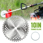 Лезвие для стрижки газонокосилки, 10 дюймов, 40 зубьев, Сменное лезвие для циркулярной пилы, лезвие для стрижки садовых растений 255 мм