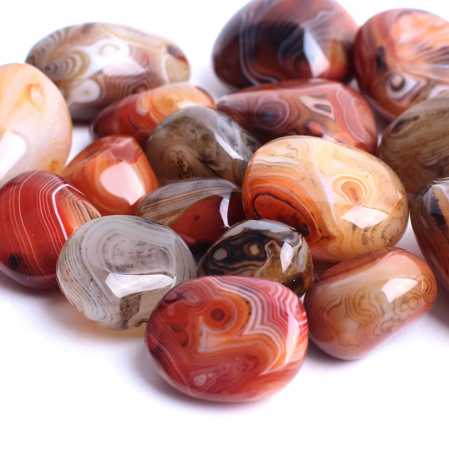 1 шт. миниатюрный камень из натурального полированного шелка кружевной красный