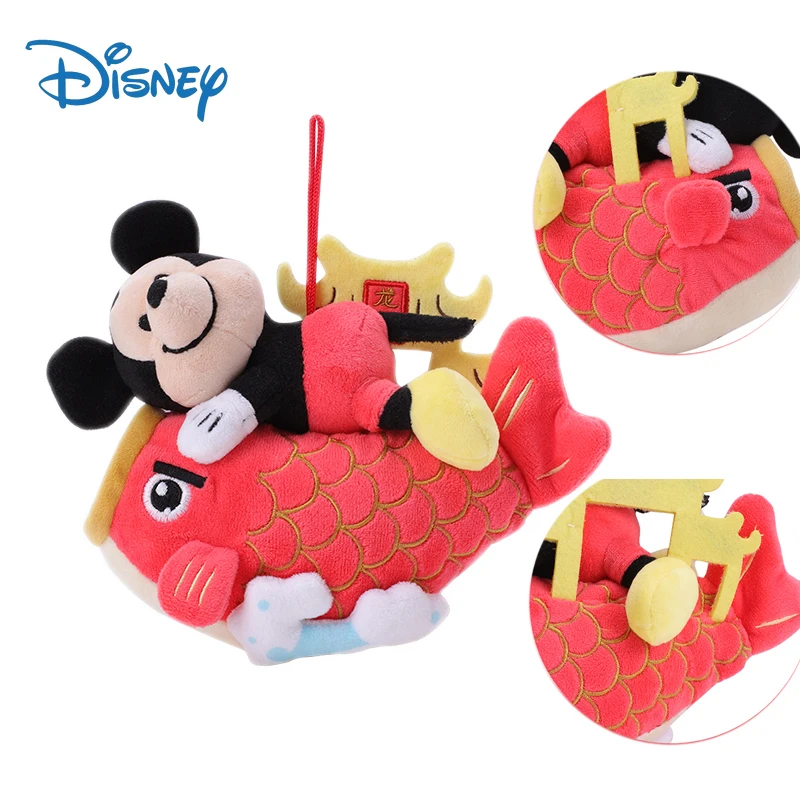 

New Disney Genuine Kawaii Mickey Mouse Action Figure Plush Ornaments Room Decor Cute Stuffed Plush Toys Dolls Kids Toys Gifts