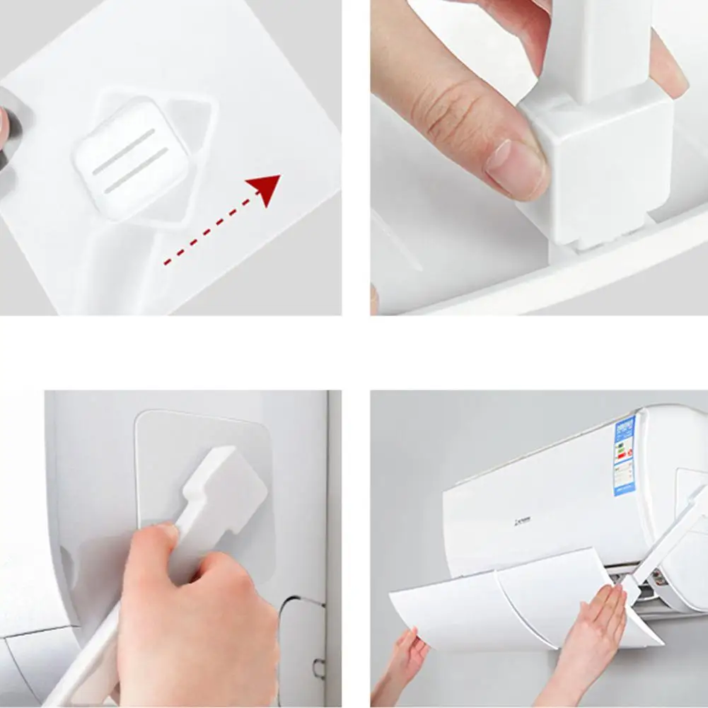 

Anti Direct Blowing Air Conditioner Shield Wind Deflector Baffle for Baby Infant