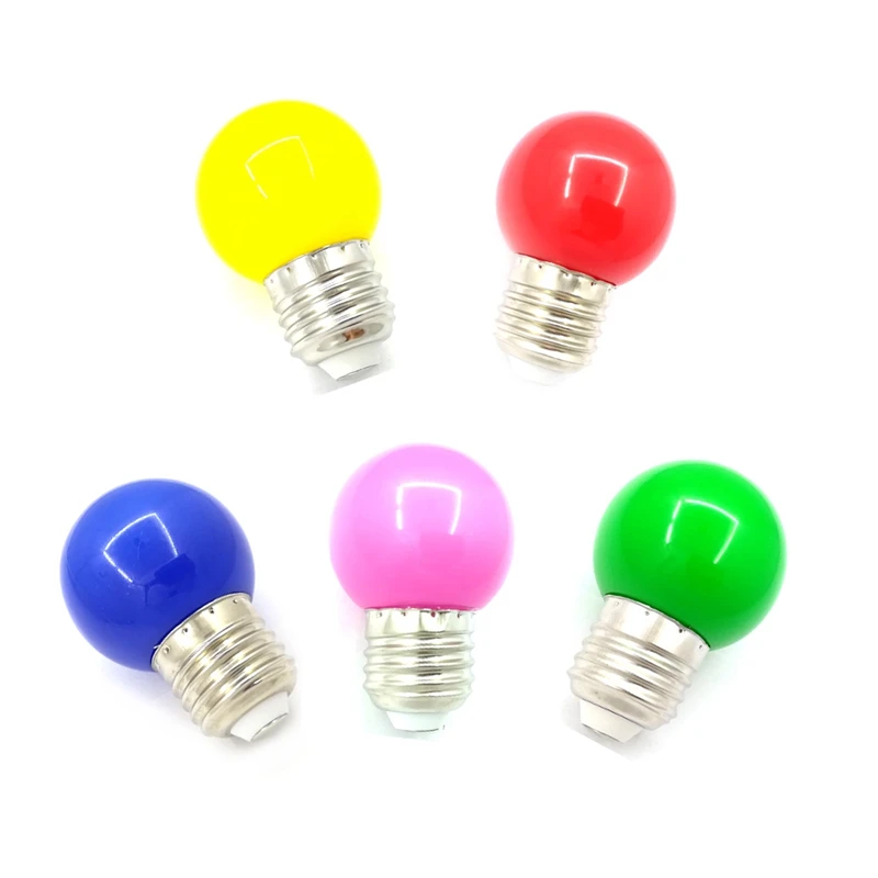 Красочный Глобус светильник E27 Светодиодный 3W белый красный синий зеленый желтый