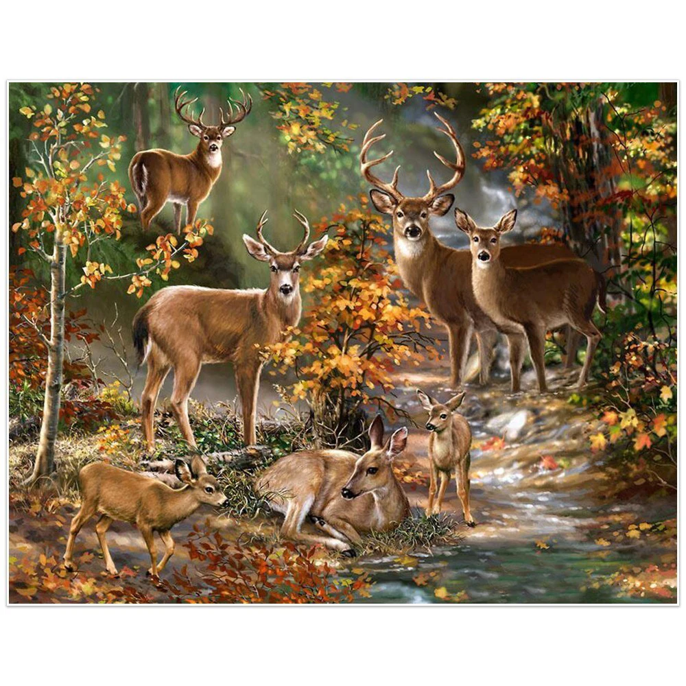 

Алмазная вышивка, животные, полная выкладка, Алмазная мозаика, распродажа, алмазная живопись, олень, картины стразы, бусины, Декор, искусство