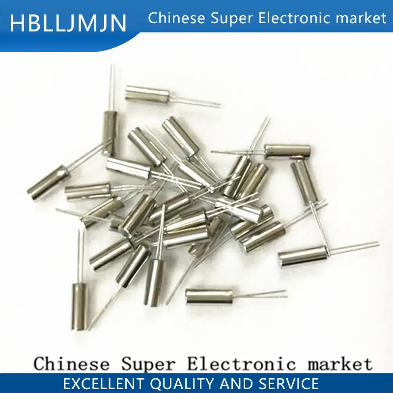10PCS 4Mhz 6Mhz 8Mhz 12Mhz 16Mhz 20Mhz 24Mhz 32.768K 2*6 3*8 Quartz Crystal Resonator Passive Oscillator HC 49S | Электронные