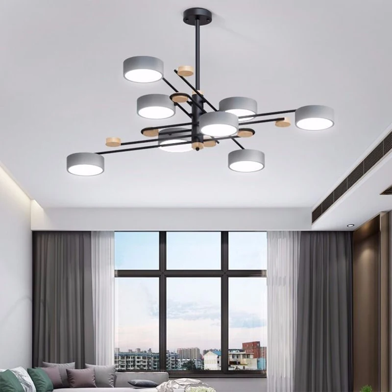 

Modern minimalist indoor chandelier LED ceiling lamp bedroom kitchen living room chandelier