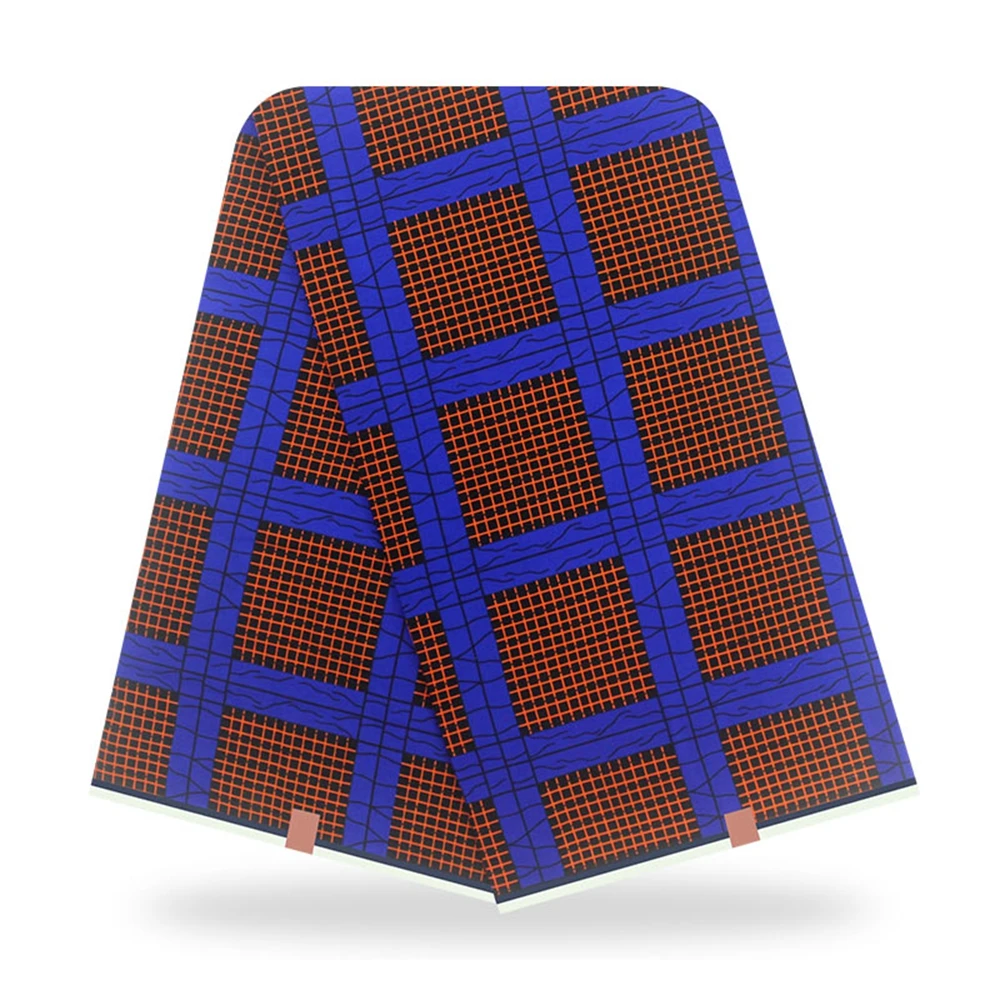 

New Arrival Guaranteed Veritable Wax African Ankara Real Wax Ghana Wax 6 Yards African Printed Fabric 100% Cotton