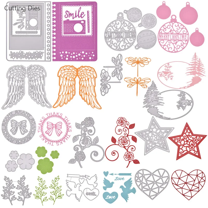 Цветы Листья металла резки штампы для DIY Фотоальбом тиснение изготовление