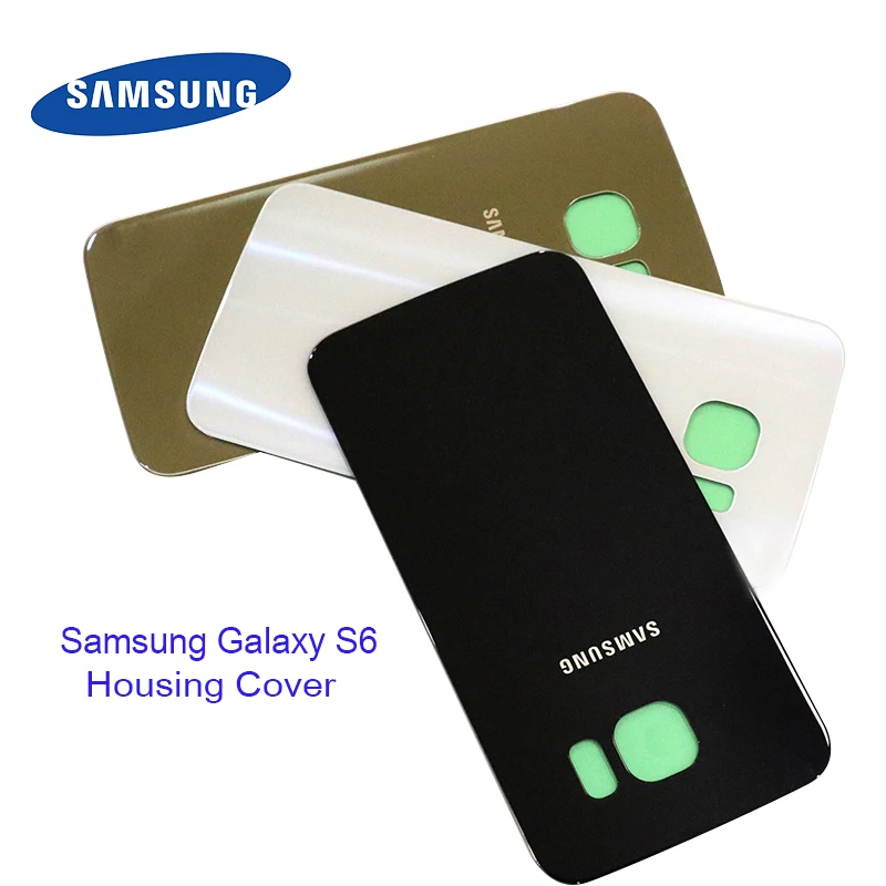 Samsung Galaxy S6 задняя 3D стеклянная крышка батареи Корпус чехол Замена G920 G920F + клейкая