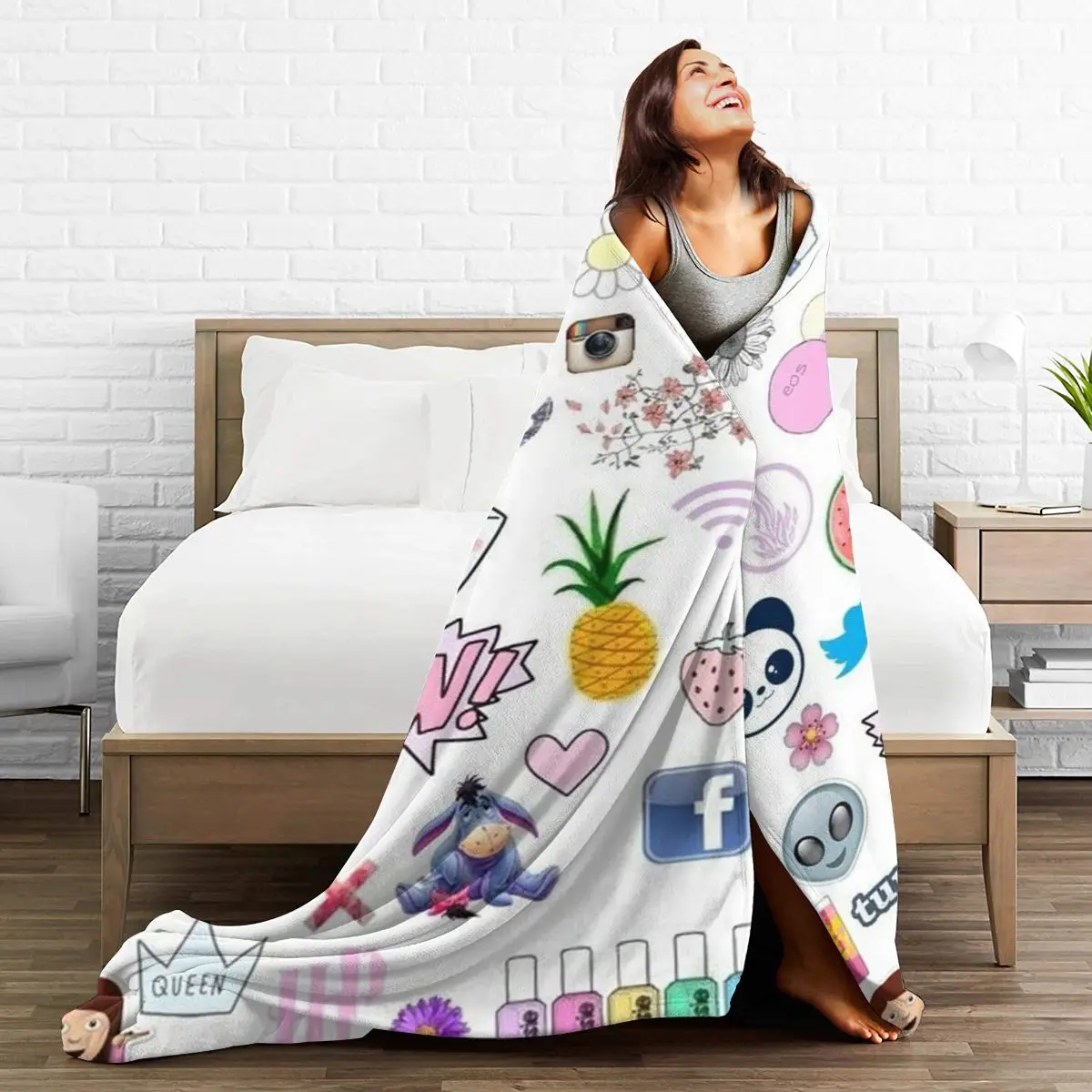 

Ultra Soft Sofa Blanket Cover Blanket Cartoon Cartoon Bedding Flannel plied Sofa Bedroom Decor for Children and Adults 278697060