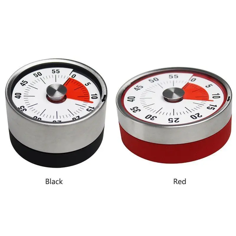 

Round Kitchen Timer Time Reminder Kitchen Gadgets Cooking Clock With Magnet Base Countdown Alarm Mechanical Cooking Count Up