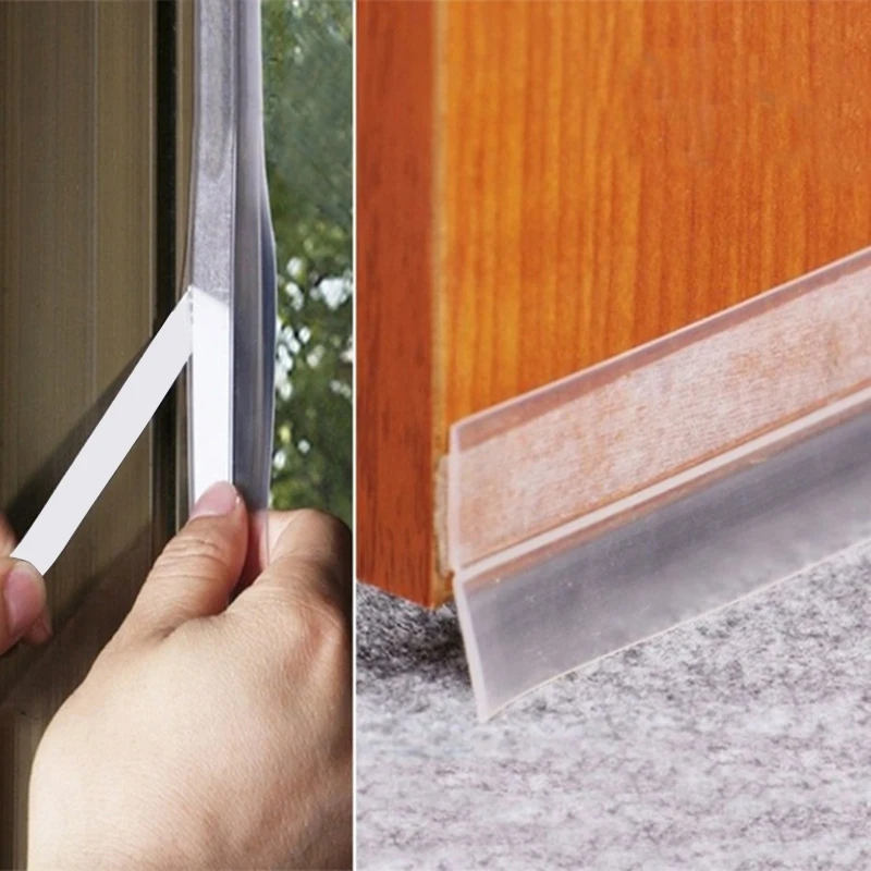 Практичный напольный стикер с прозрачной ветрозащитной Резиновой