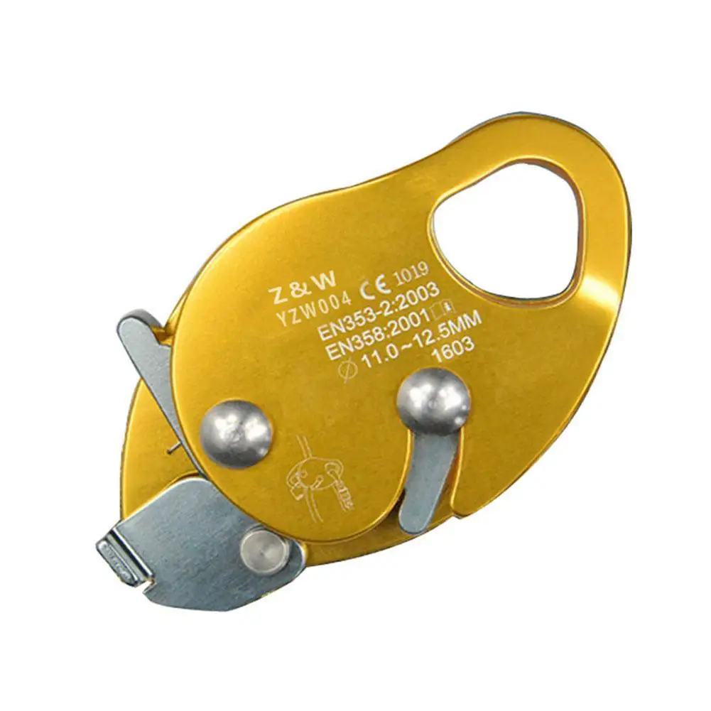 

Climbing Equipment Descender Safety Climbing Protector Professional Outdoor Climb Rigging Anti Fall Protective Capture Rope Gear