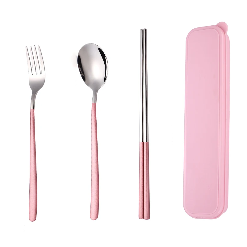 Набор посуды Высококачественная посуда из нержавеющей стали столовые приборы