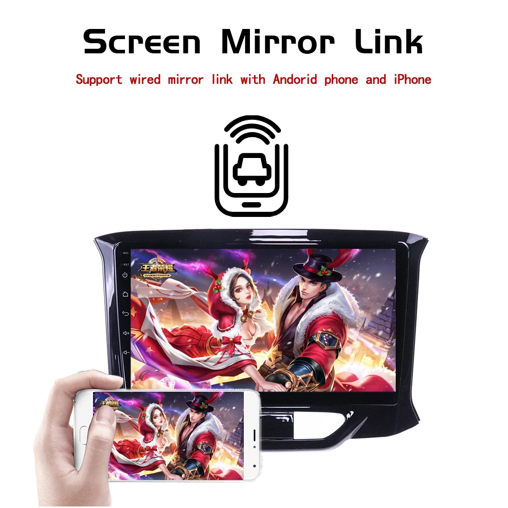 

64G Car Android Radio Multimedia Stereo GPS DVD Player For LADA Xray X ray 2015 - 2019 GPS Navigation No 2 Din Head Unit Carplay