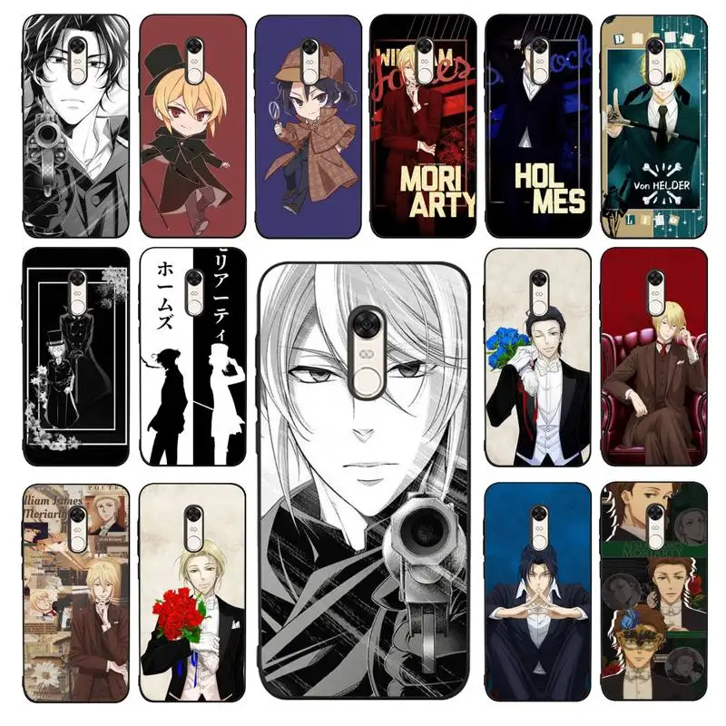 

YNDFCNB Moriarty The Patriot Phone Case for Redmi 5 6 7 8 9 A 5plus K20 4X 6 cover