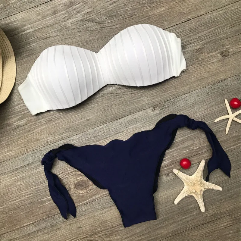 

Shell Shape Bikinis Women Solid Bandage Bikini Set 2020 Sexy Swimsuit Swimwear Women's Swimming Suit Female Biquini Bathing Suit
