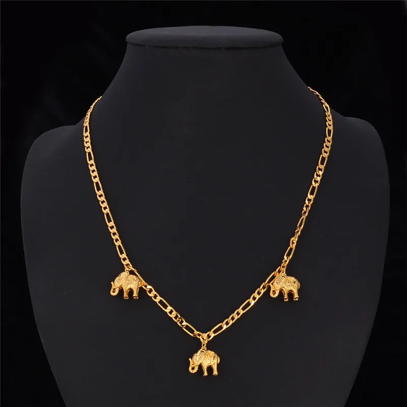 Collare Трендовое милое ожерелье со слоном ювелирное изделие для женщин модная
