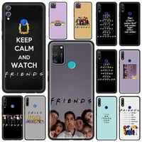 silicon soft phone case cover for honor 8x 9x 10 lite 20 30 pro 20e 20s6 15 30i play 9a luxury shell friends tv central coffee