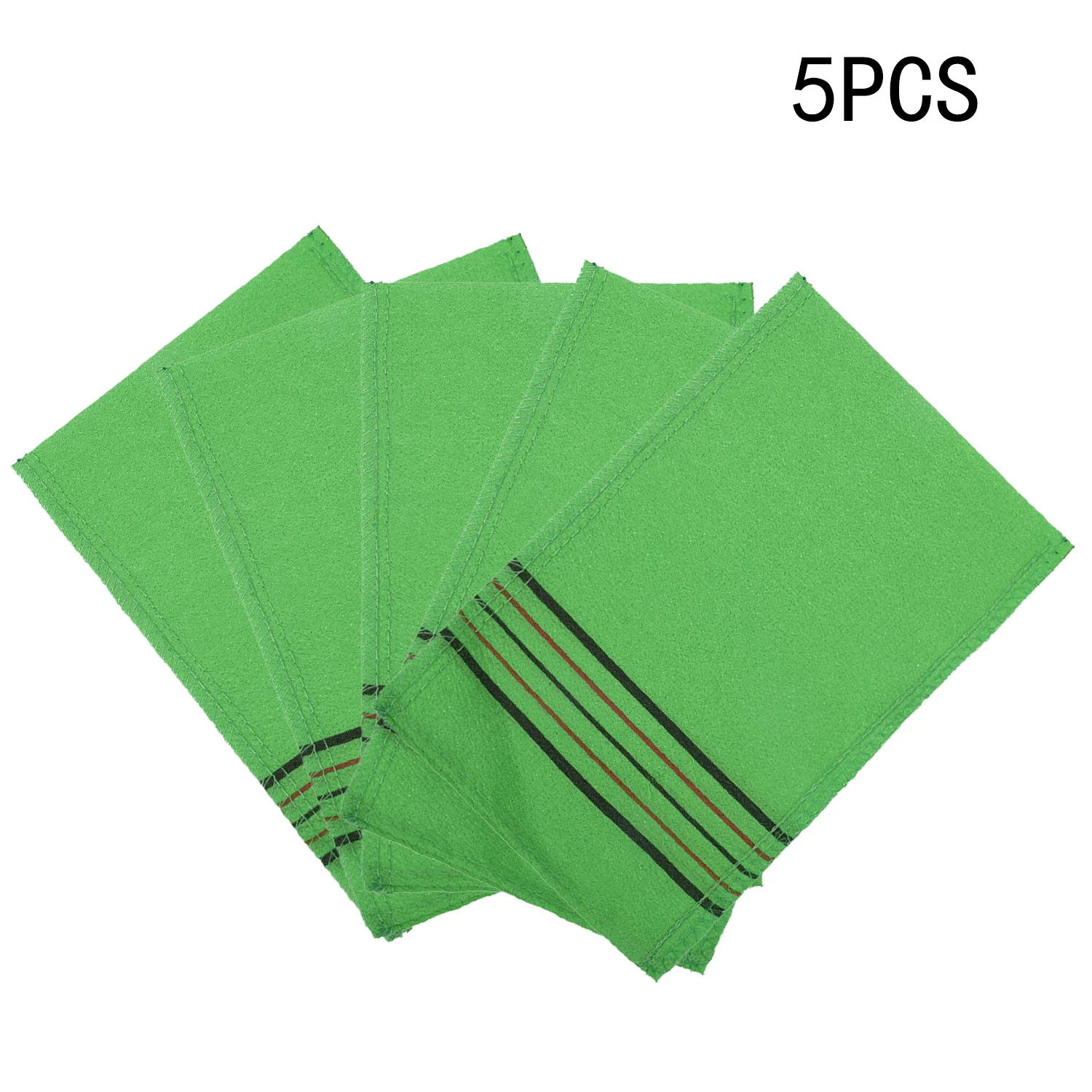 

5PCS Double-sided Towel Korean Exfoliating Scrubbing Exfoliating Towel For Dirt Dead Skin Exfoliation Bathing Cleaning