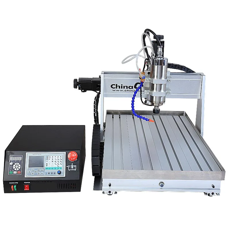 CNC 6040 металл стекло дерево cnc маршрутизатор 3 оси VFD 2.2KW Фрезерный станок DSP порт