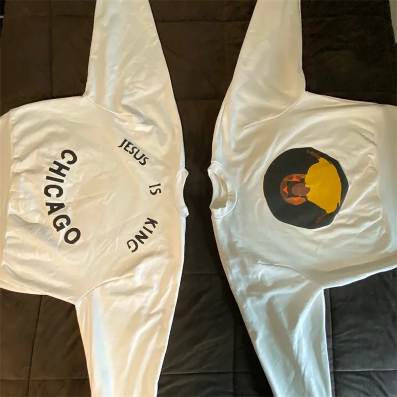 19FW Канье Вест Иисус Кинг воскресенья свитшоты для мужчин и женщин 1:1