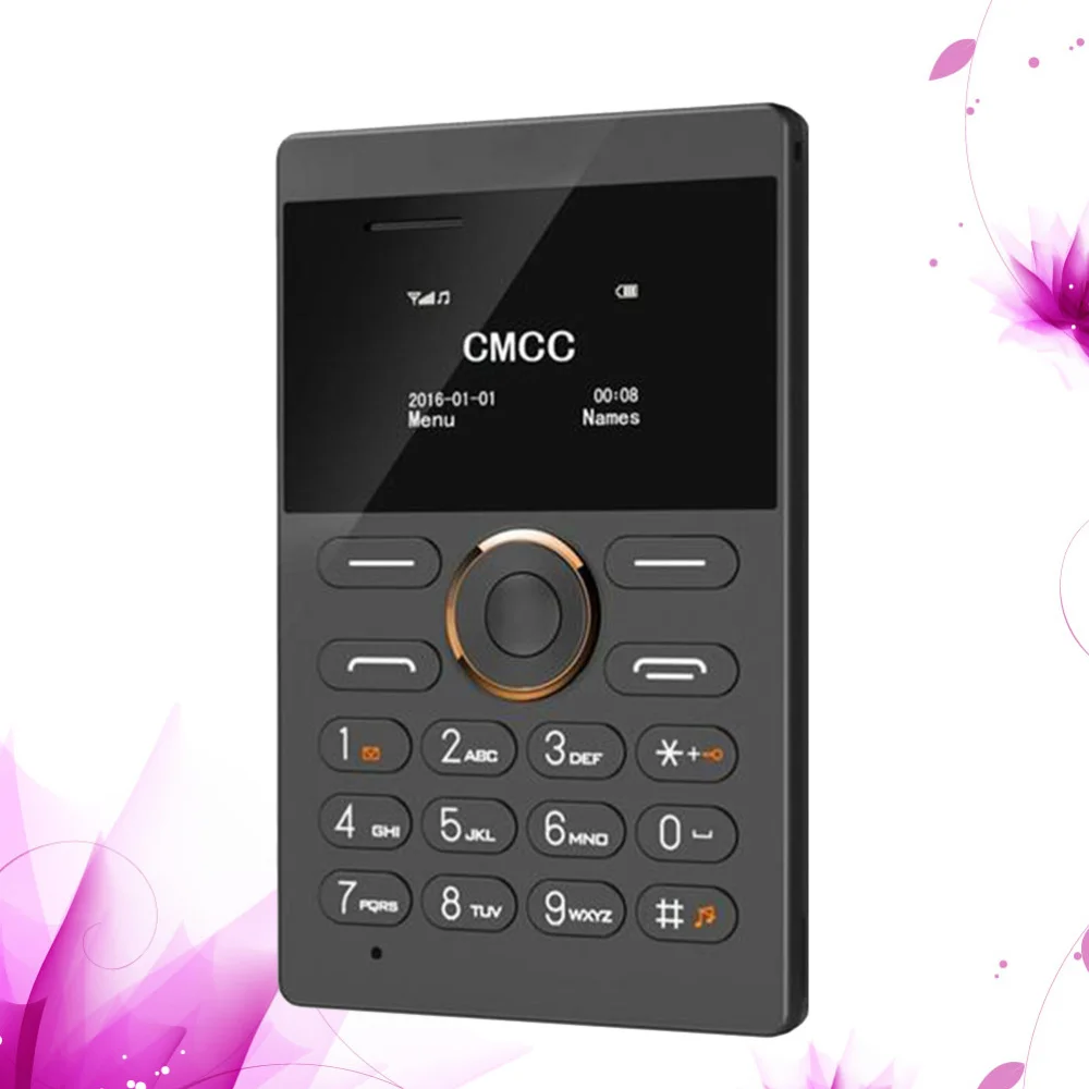 E1 Мини карта сотовый телефон карманный мобильный низкий уровень радиации для