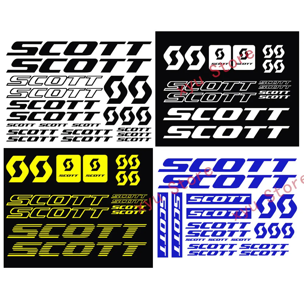 Наклейки для Скотта наклейки велосипедная Рама виниловый Графический набор |