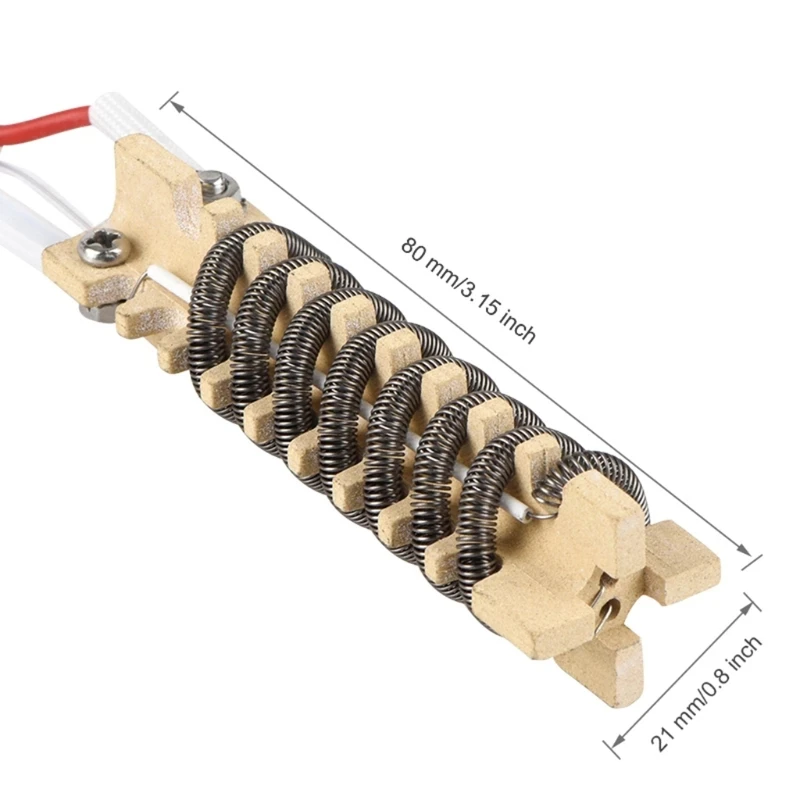 

Hot air gu-n heating element 700W Ceramic core heater 220V heater for 8858 858D 8586 welding soldering station tools