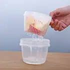 Кухонная двухслойная дренажная коробка контейнер для свежих продуктов Crisper с фильтром, корзина для воды, коробка для хранения лука, имбиря, приправ Чили