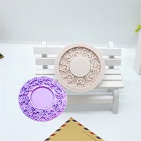 1pc petal rim lace silicone cake molds baby birthday fondant cake decorating tools pastry kitchen baking accessories ftm386