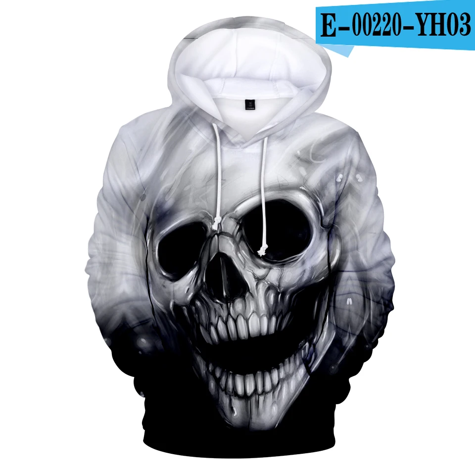 

Brand Designer Nieuwigheid kleding Volwassen en Kind Size Hoodies Wolf Sweatshirts Schedel hoodie mannen Harajuku Hoodie Teenage