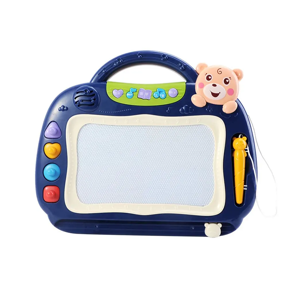 

Детские игрушки, умная доска для рисования, детская цветная Веселая магнитная доска для письма с граффити, многофункциональная машинка для ...