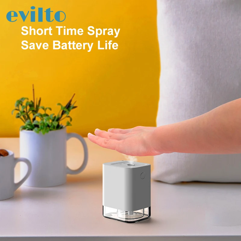 

New Automatic Induction Sprayer Mini Infrared Induction Touchless Hand Soap Dispenser USB Portable Hand Disinfector Sprayer