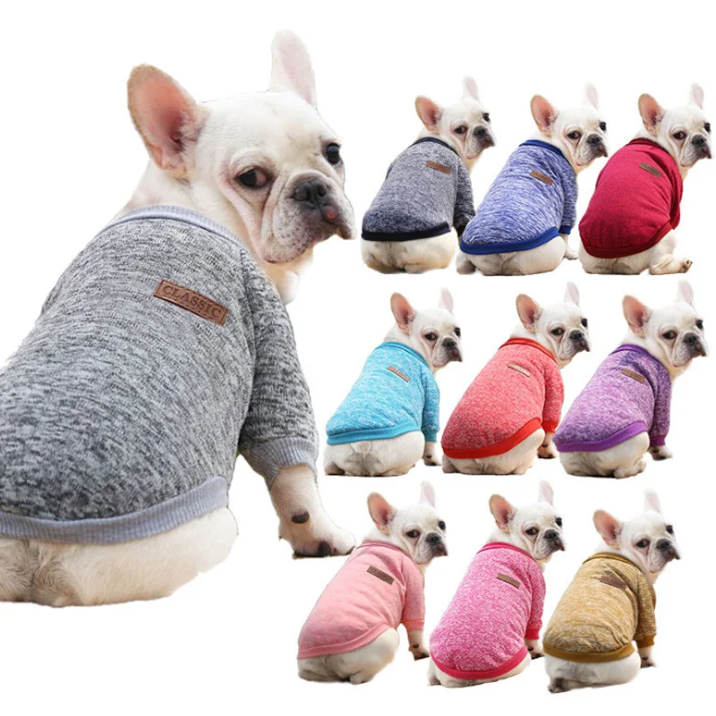 

Wool Warm Clothes For Dogs Cats Pet Coat Vest Winter Summer Dog Sweater Pet Clothes For Medium Small Dogs Dog Fadoubago Supplies