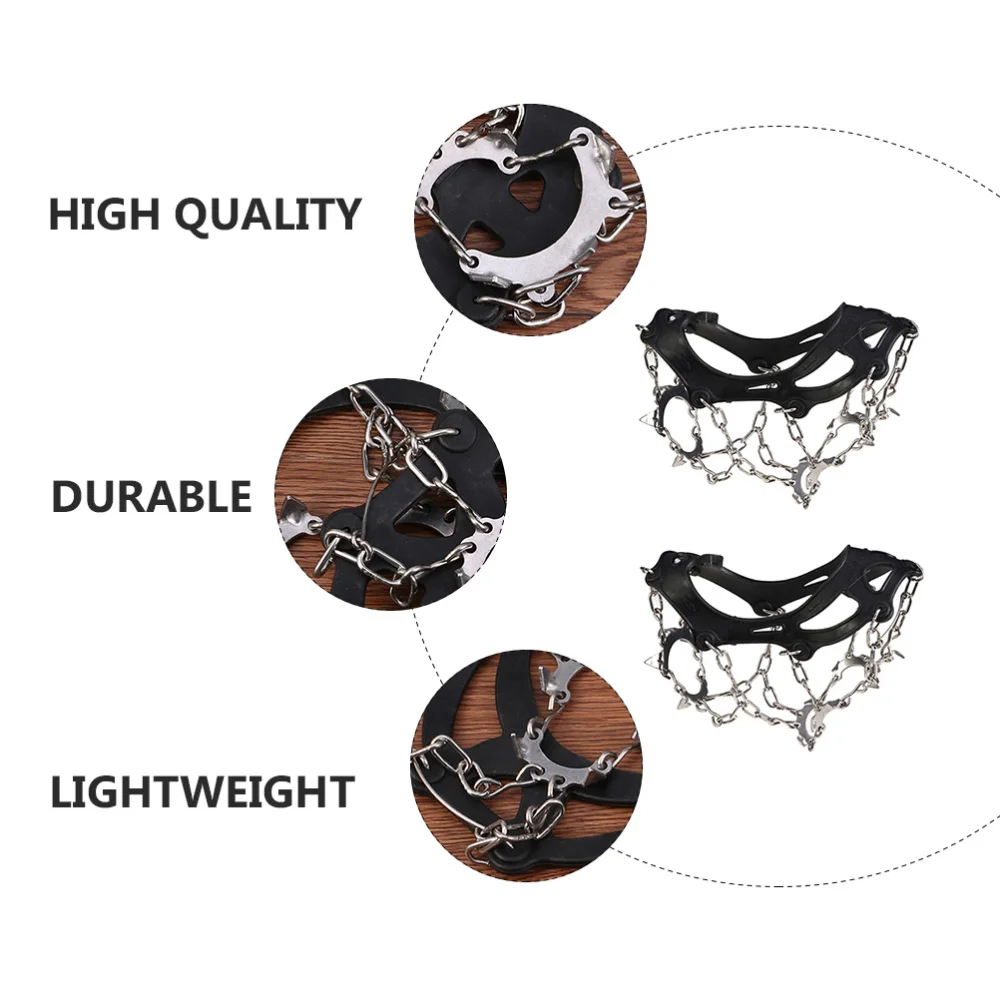 

1 Pair Ice Snow Route Shoe Covers Outdoor Cleats Overshoes (Random Color)