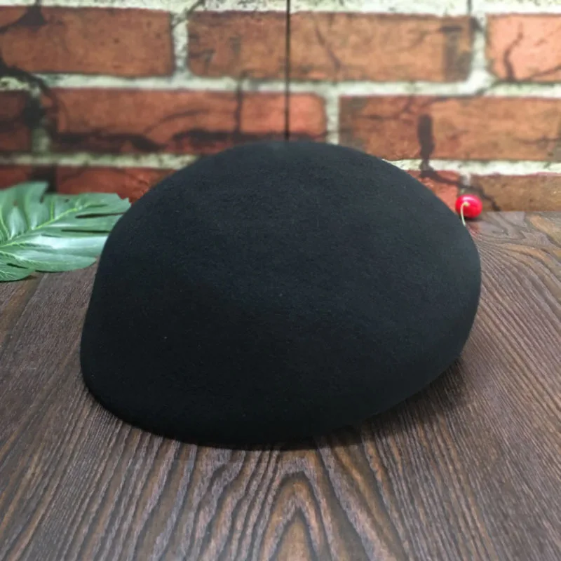 Шерстяная шапка берет Кепка художник женская шляпа поля геометрические