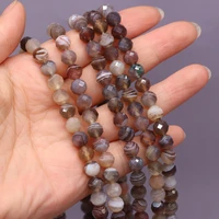 new style natural stone beads round section persian gulf loose bead 8 mm for jewelry making diy necklace earrings accessory
