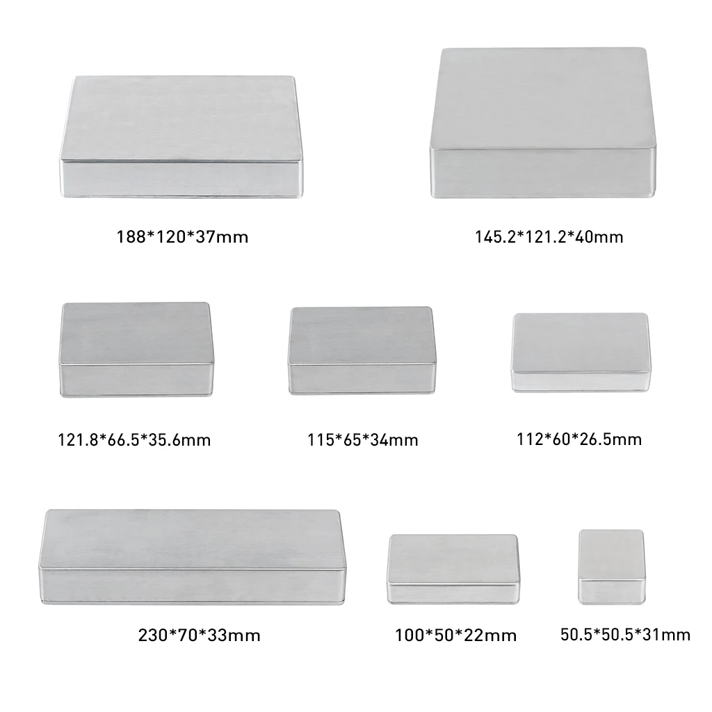 Отлитый под давлением алюминиевый корпус Педальный для гитарных эффектов