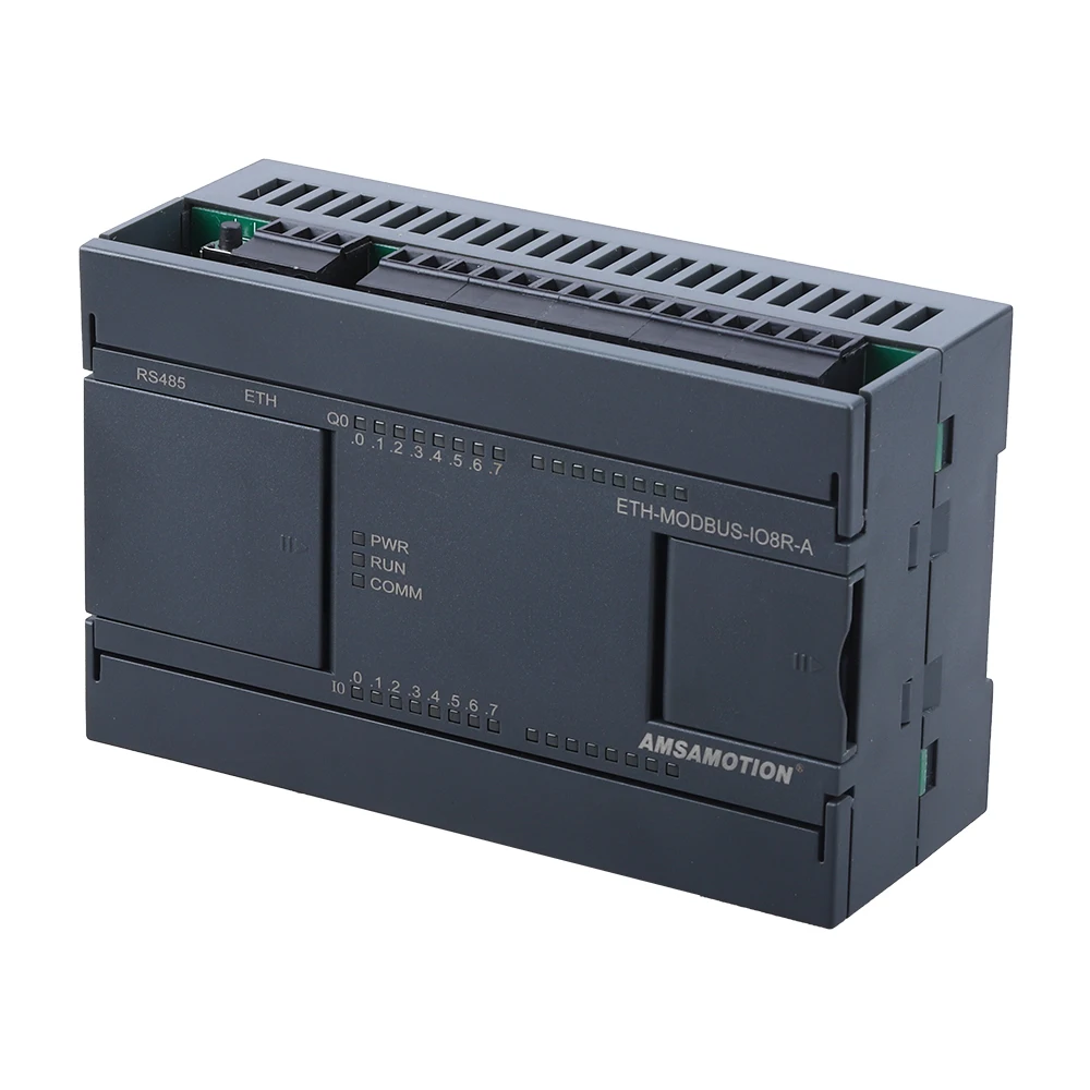 ETH-MODBUS-IO8R-A Ethernet PLC модуль MODBUS TCP RTU RS485 преобразователь цифровой 8I/O аналоговый 6I