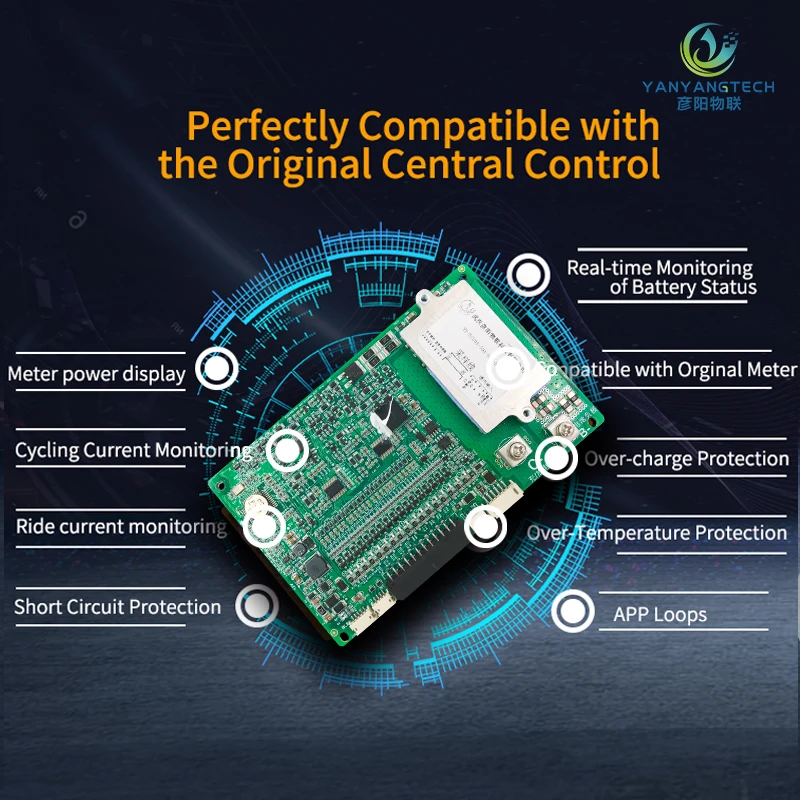 Super SOCO BMS Original TC TS Lithium Battery Protection Board Soco Electrical Motorcycles Scooter Bicycle Support Modification |