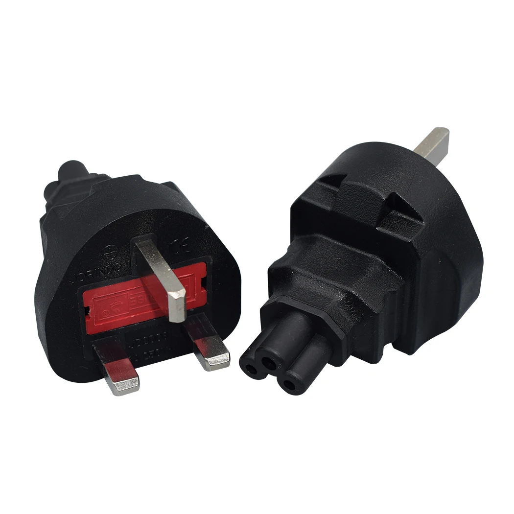 JORINDO UK TO IEC320 C5 AC переходник EU 13A/250 V с предохранителем плавленый портативный